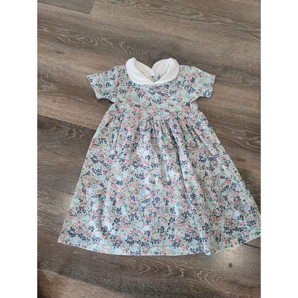 Lulu + Roo Toddler Girl Floral Collared Dress‎ size 3t #3 - Picture 1 of 3